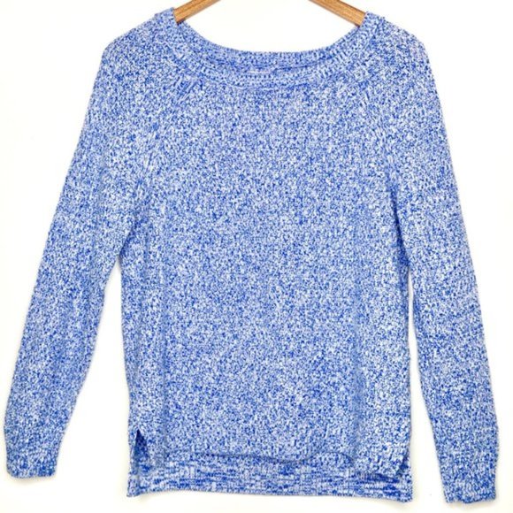 Old Navy Sweaters - Old Navy Crew Neck Sweater Marl Knit Blue Large